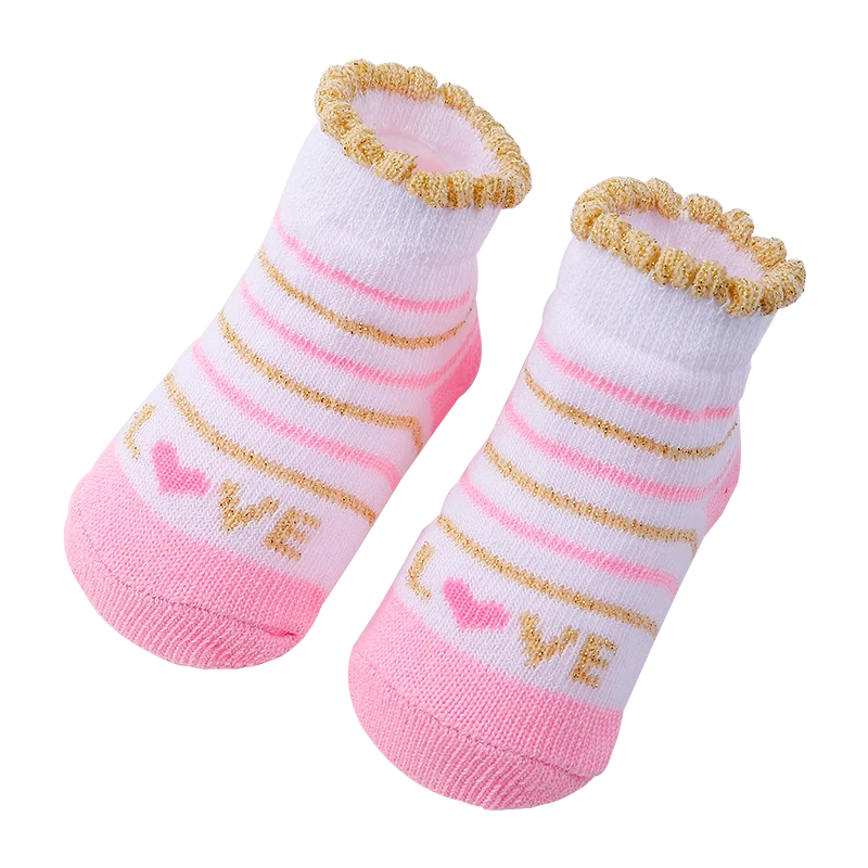 Baby Socks 5Pairs Newborn Infant Cotton Girls 0-3 Month