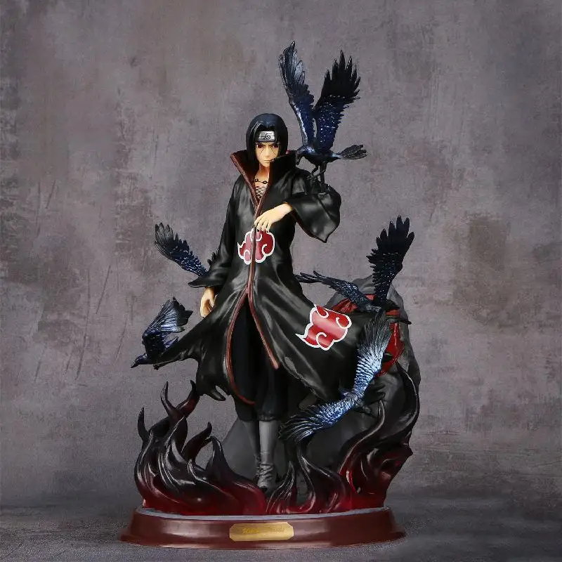 Экшн-фигурка из аниме Наруто шипууден Gk модель Uchiha Itachi Akatsuki Статуэтка ПВХ
