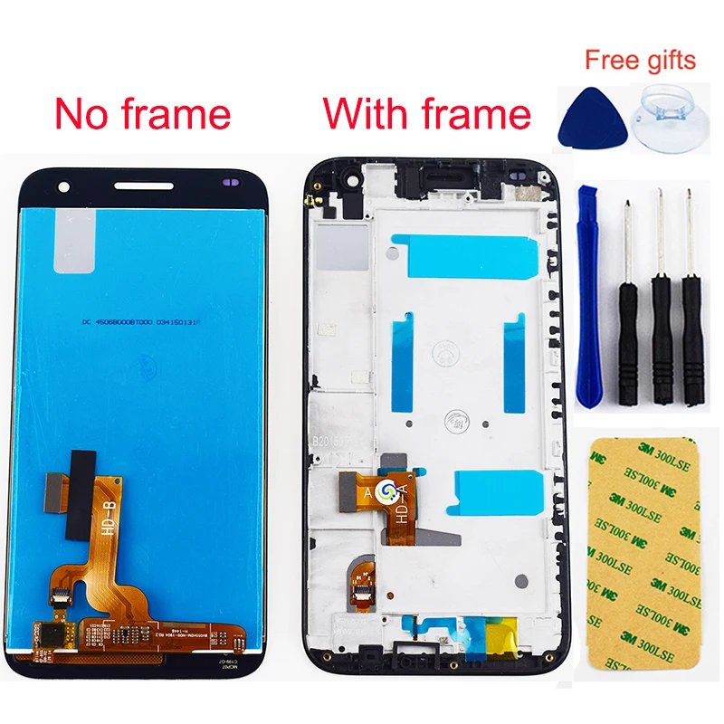 ЖК-дисплей для Huawei G7 ЖК-экран Ascend L01 L03 TL00 UL00 UL20 сенсорный экран с дигитайзером в