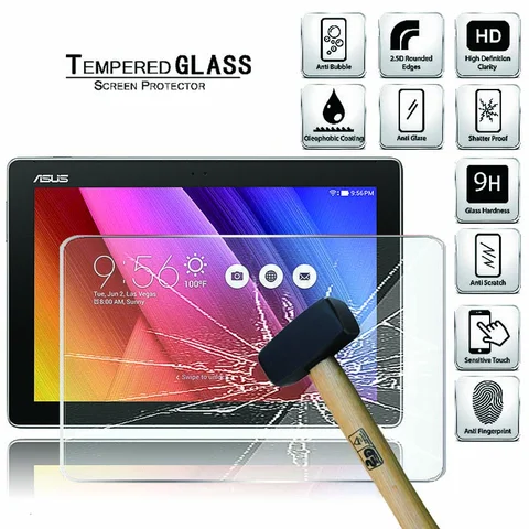 Tempered Glass Screen Protector Cover for Asus ZenPad 10 Z300 Z300C Z300CL Z300CG Z300CNL Z300CNG Tempered Film