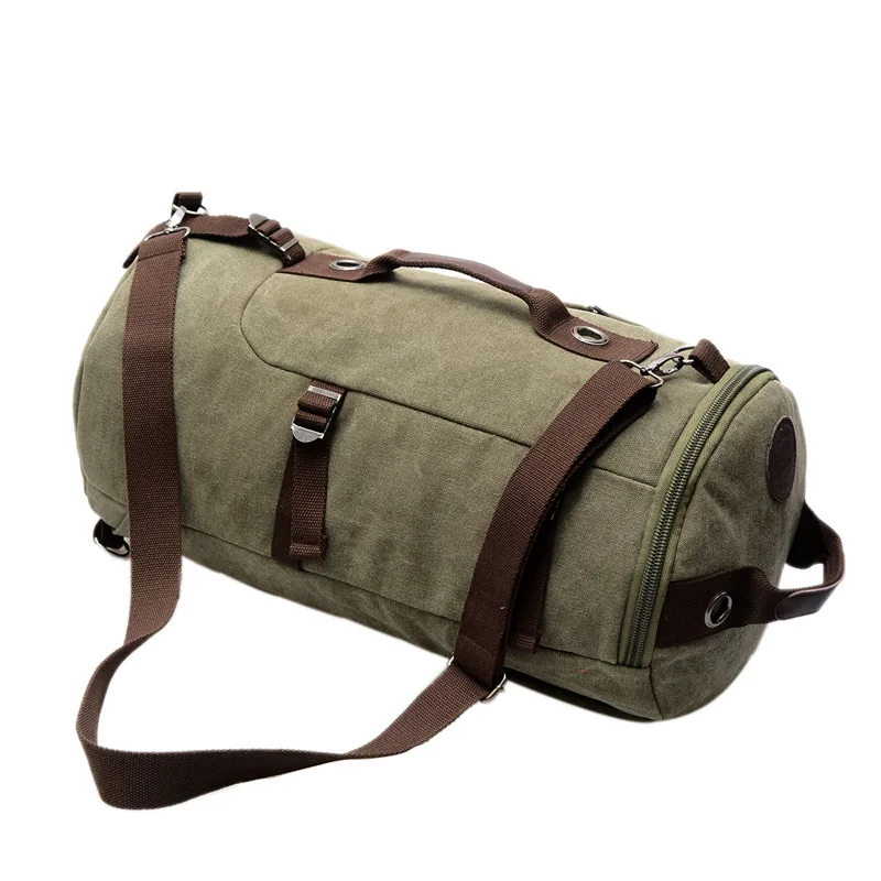 

Korean-style Canvas Backpack Men Trend Schoolbag Youth Travel Bag Computer Multi-functional Backpack