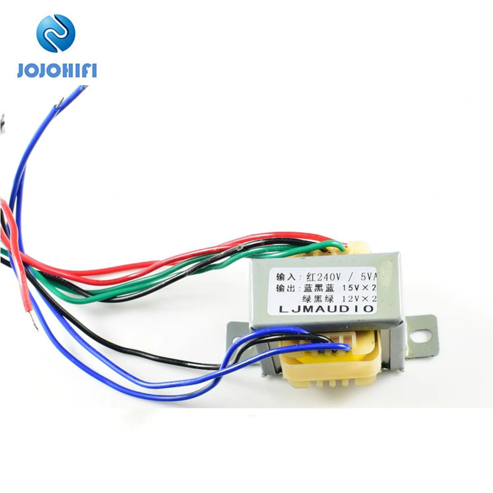 6-проводной трансформатор 220 В в 5 ва специально оснащен LJM AC15-0-15 P7 pre-amp AK4396 USB DAC CS4398