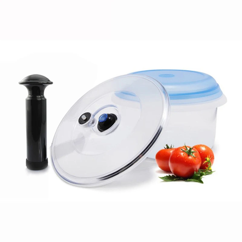 

Vacuum Lid for containers Fresh Keeping Vacuum Preservative Cover With Pump Food storage Jars