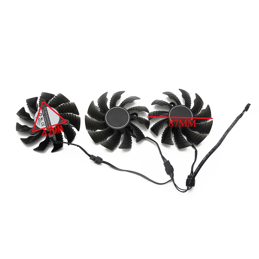 87 мм PLA09215S12H 0.55A RTX 2070 2080 супер 2080 Ti для Gigabyte RTX 2070 супер RTX2080 RTX2080Ti Графика плата, вентиляторы