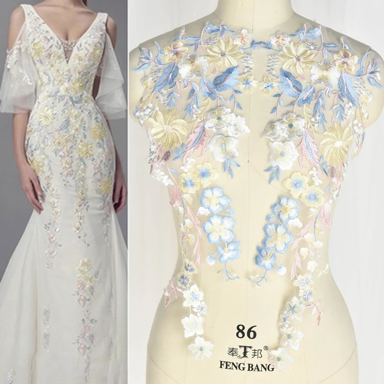 Coloured Wedding Dresses with High-grade Flowers DIY Material Flower Buds Decorated Fairy | Дом и сад