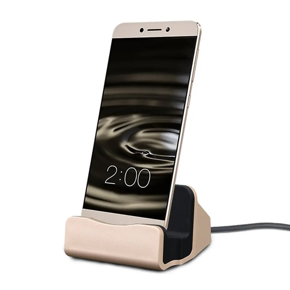 USB Cable Sync Cradle Charger Base Charging Dock Station For Android For Type-C Stand Holder Charging Base Dock Station