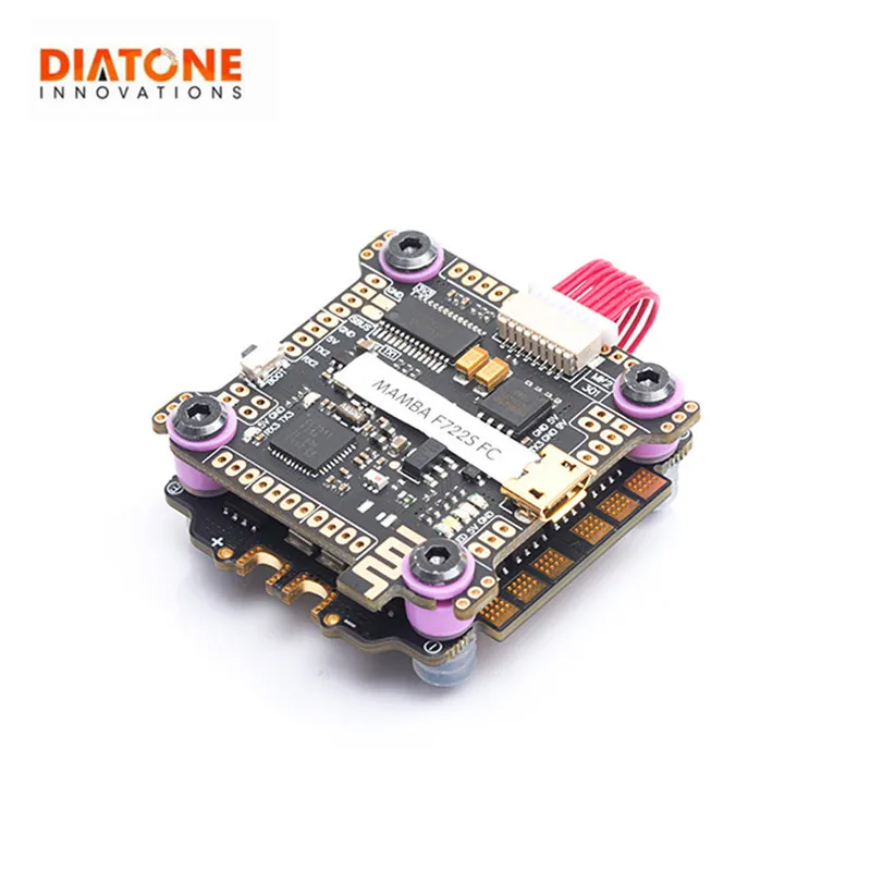 Diatone MAMBA F722S Контроллер полета OSD& F50PRO 50A 3-6S Dshot1200 FPV гоночный бесщеточный ESC для радиоуправляемого дрона FPV модель Запчасти