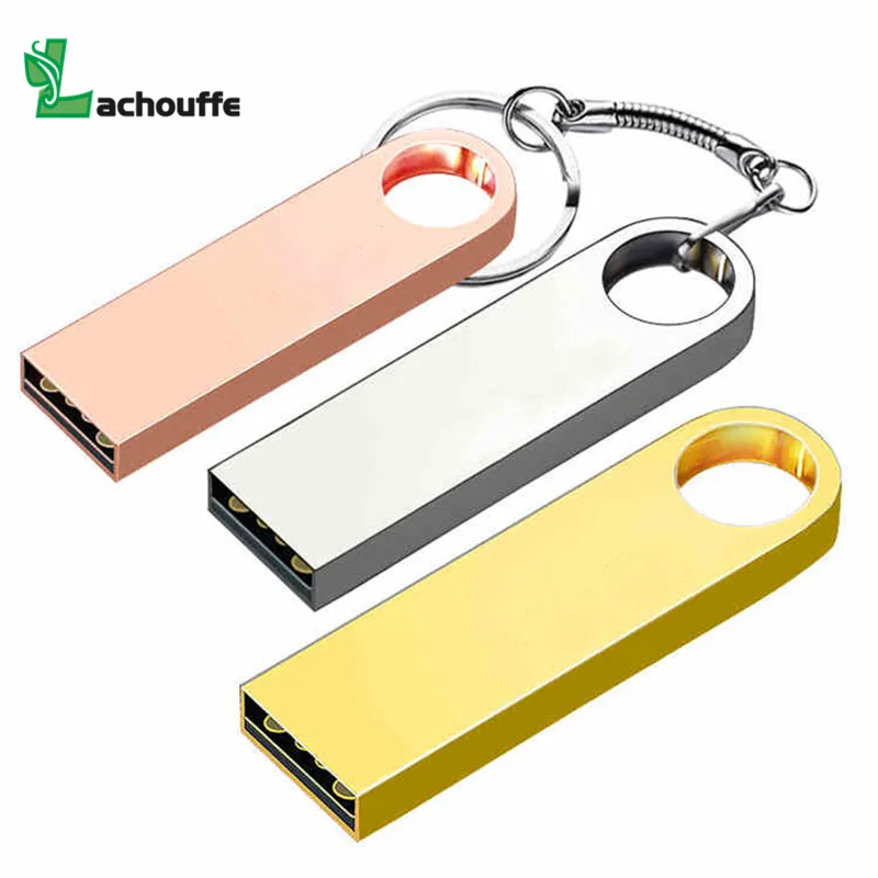 Usb-флеш-накопитель 128 ГБ 64 32 16 8 флеш-диск USB 2 0 золотой серебряный | Компьютеры и