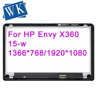 

15.6'' LCD TouchScreen Digitizer Aseembly+Frame+Touchboard LTN156HL07 For HP Envy X360 15-w series 15-w110nd 15-w000ni