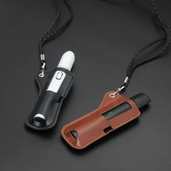 

Leather Neck Lanyard Carrying Pouch Pocket Case Bag for RELX YOOZ FLOW MOTI Uwell Kit Small Pod