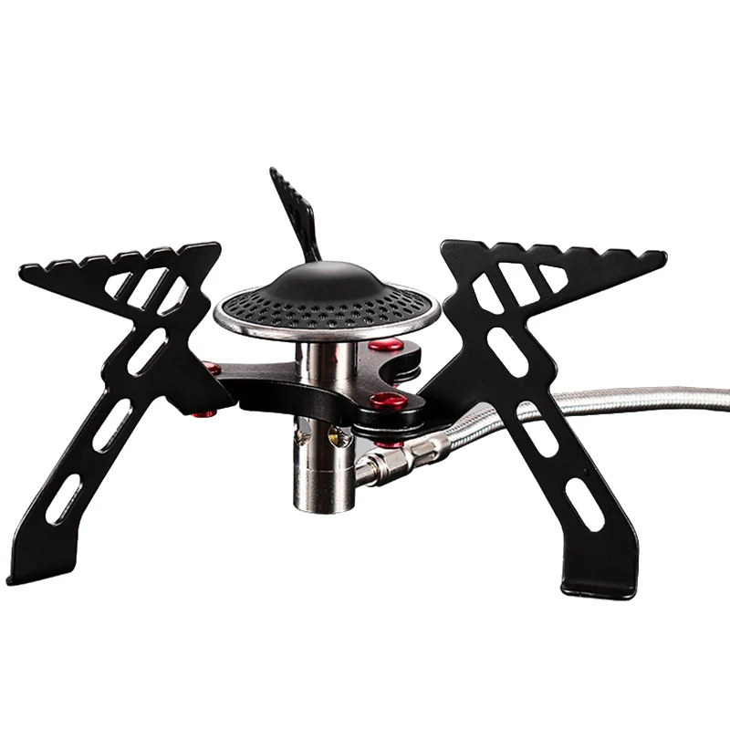 

Powerful Portable Outdoor Camping Gas Stove Burner Cooking Gas Grills Stainless Steel for Hiking Cycling