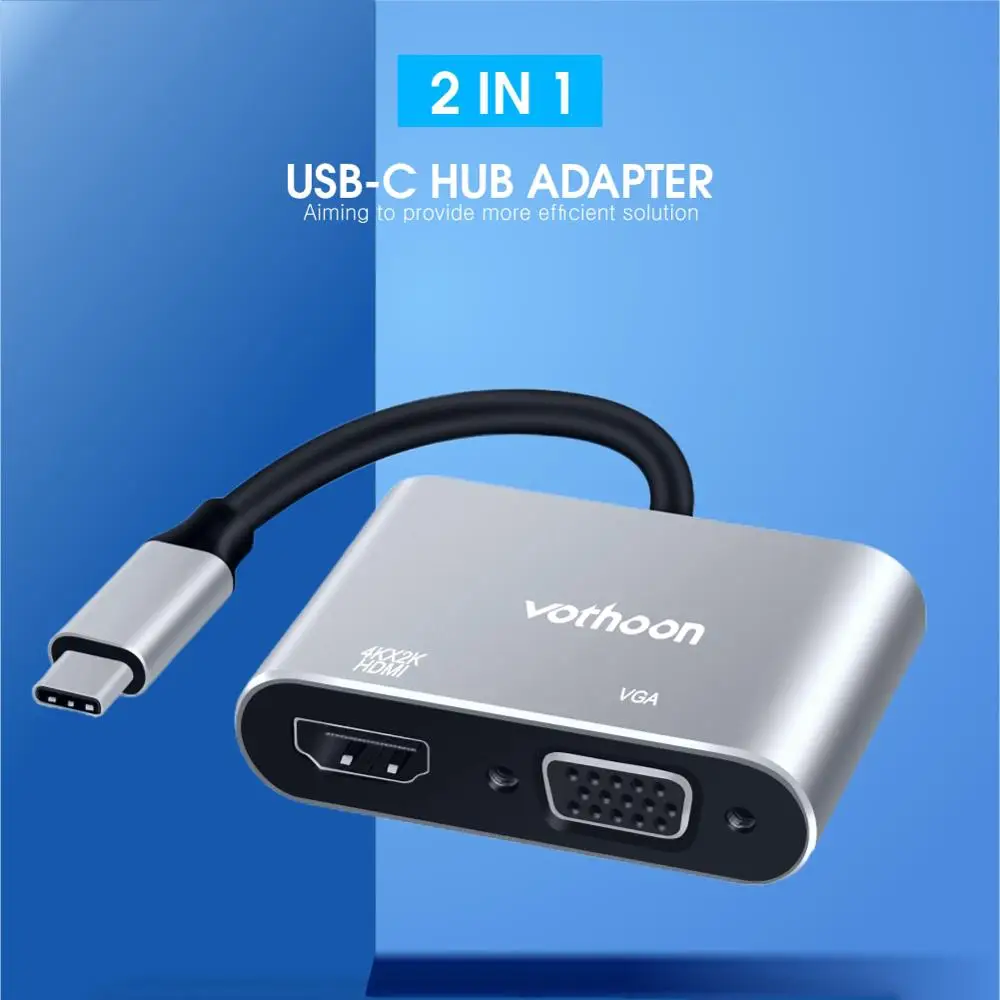 Вотон usb type C концентратор к USB 3,0 HDMI USB концентратор для MacBook Pro Air huawei P30 Samsungs S10 S9 3 порта VGA type C концентратор