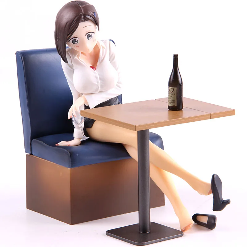 Хорошая улыбка компании Tawawa в понедельник Kouhai Chan 1/7 Масштаб ПВХ фигурка Коллекционная модель игрушка девочка кукла подарок