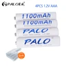 Palo 1100mAh 1.2v AAA Rechargeable Battery For LED Light Toy Placement Battery And Camera MP3 Mp4 Microphone ► Photo 2/6