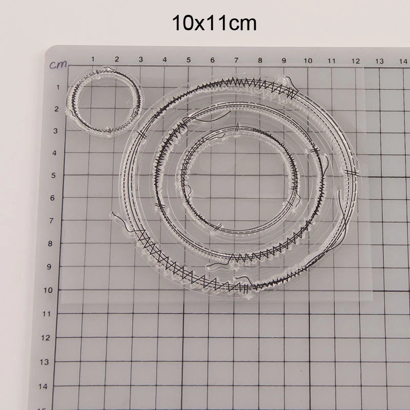 Circle Clear Stamps 3