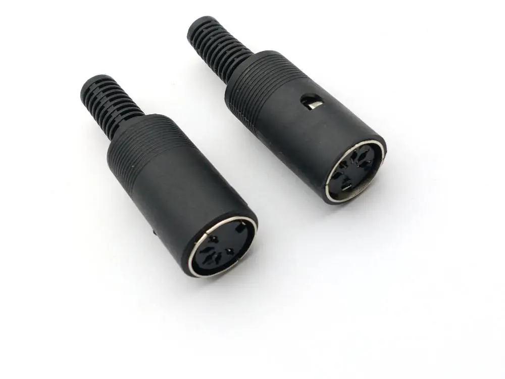 50 шт. 5 контактный разъем для кабеля DIN|socket connector|socket pinsocket cable |