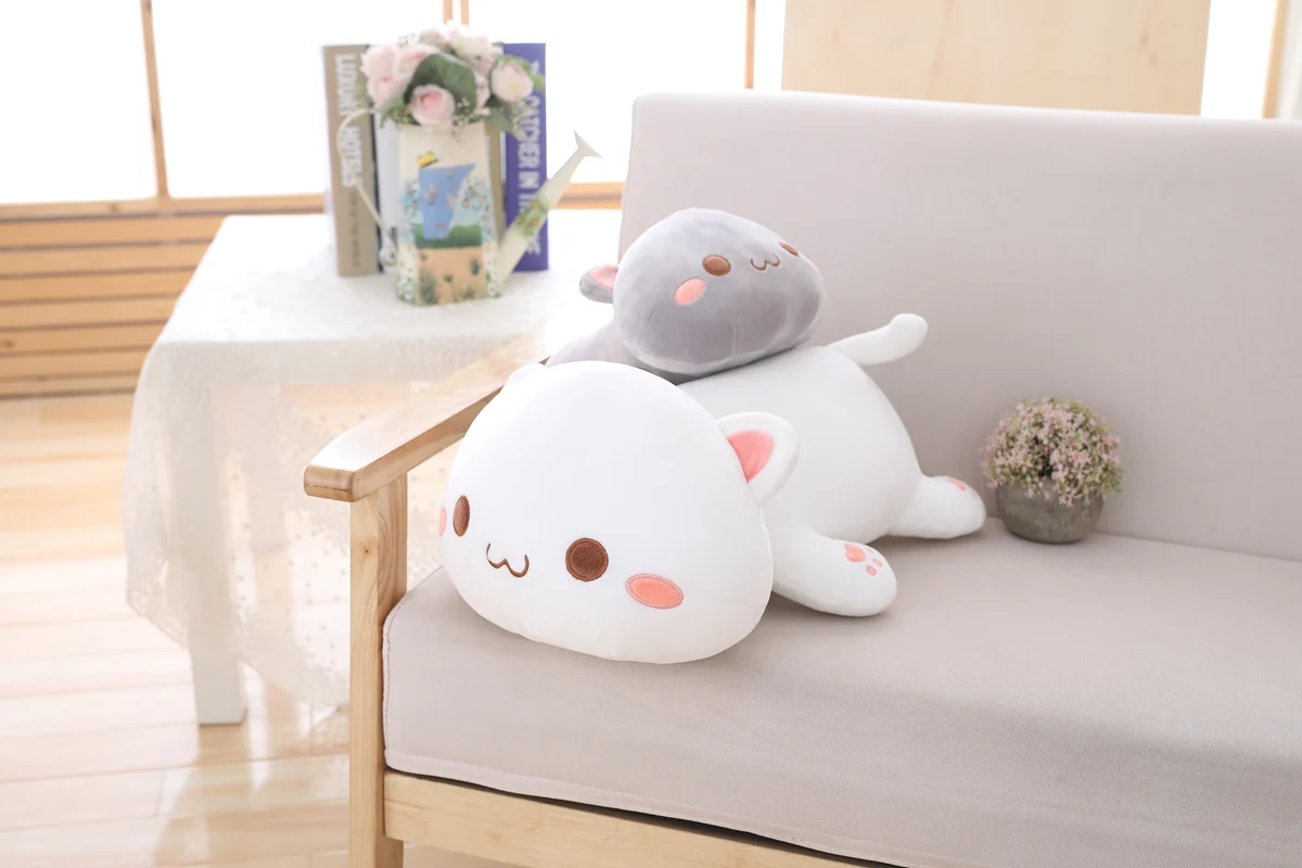 Мягкие плюшевые игрушки для кошек Kawaii мягкие детей девочек рождественский