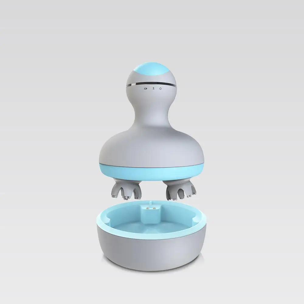 Xiaomi Mijia мини-массажер для головы 3D стерео массаж влажный и сухой 6 видов массаж ручной массажный инструмент умный дом портативный