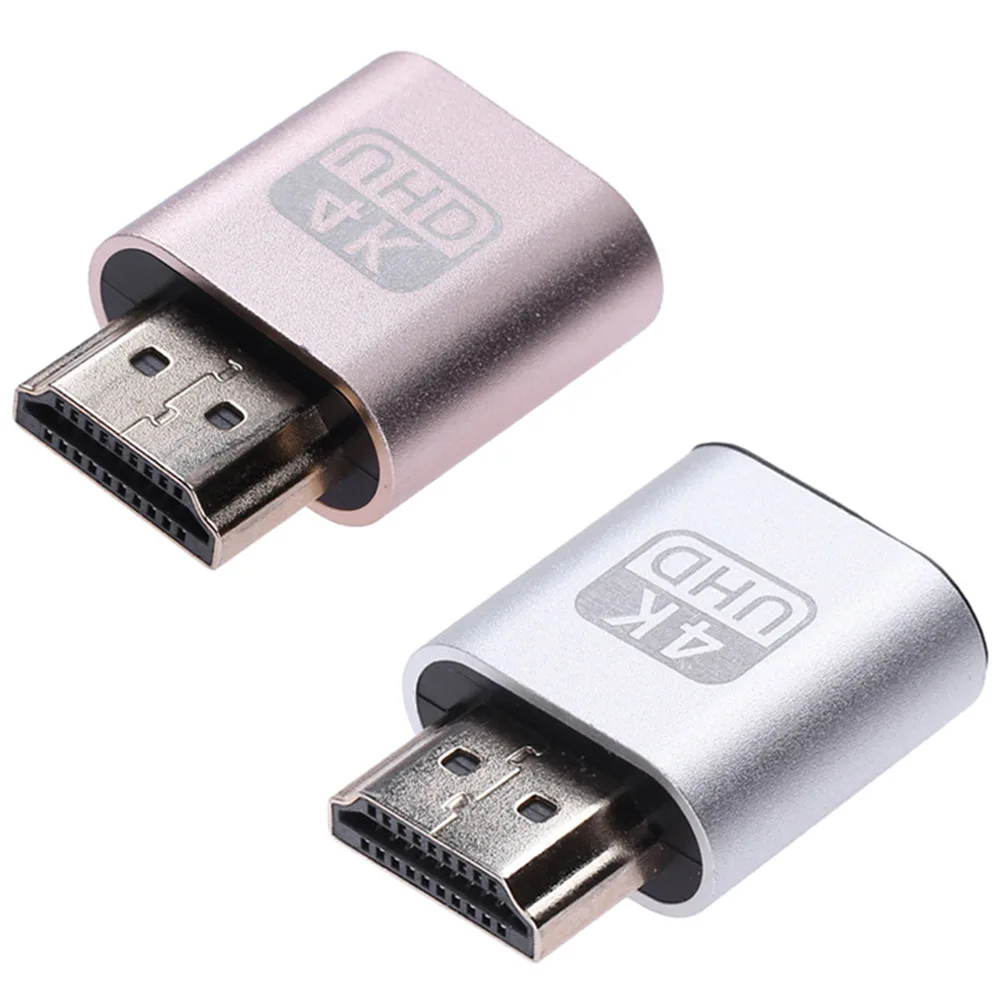 ALLOET Новый 4K адаптер DDC EDID заглушка Безголовый призрак эмулятор отображения