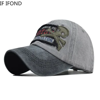 

Men baseball cap for women Washed Cotton snapback hat embroidery Hip Hop Fitted Caps bone dad hat