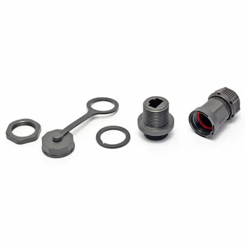 

Shielded Female Portable Connector Adapter Accessories Ethernet Coupler Black Network Extension Multipurpose Waterproof RJ45