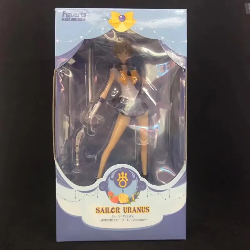 Anime Sailor Moon Sailor Uranus Tenoh Haruka PVC Toys Collection Cartoon Model Toys A183