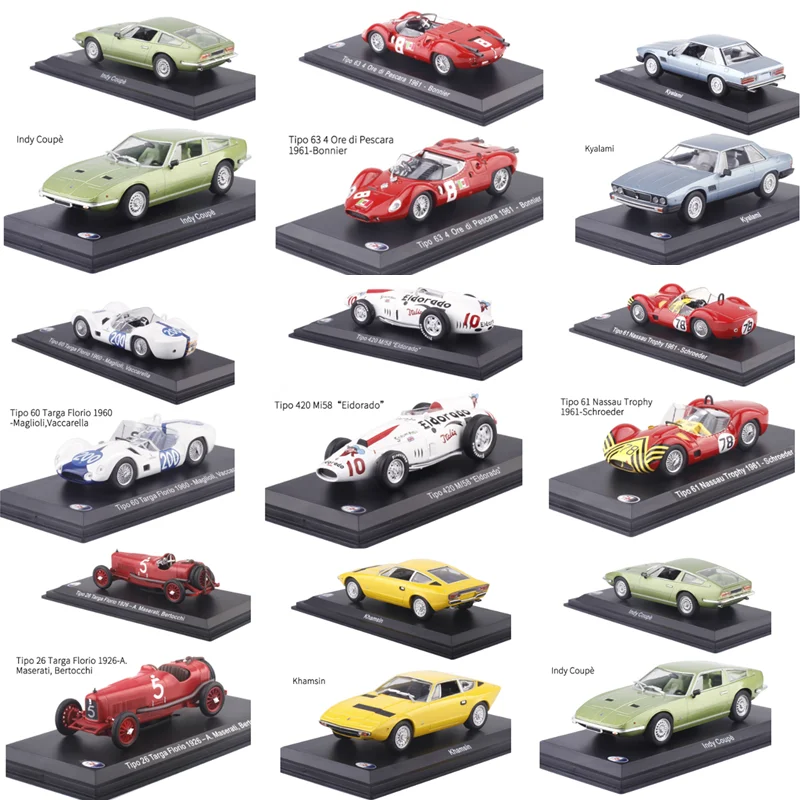 

Collection 1:43 scale Diecast Alloy Classic sports car Model Racing Rally Vehicle Display for adult