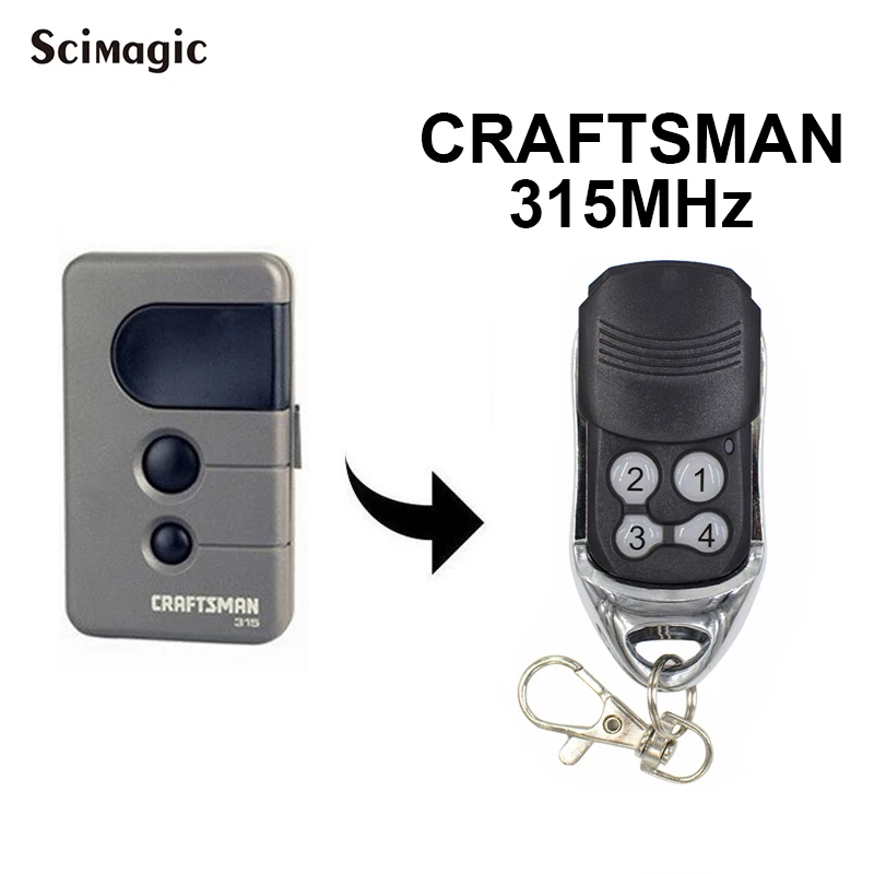 Garage Door Opener Sears Craftsman 315 139.53753 Remote Control 315 MHz