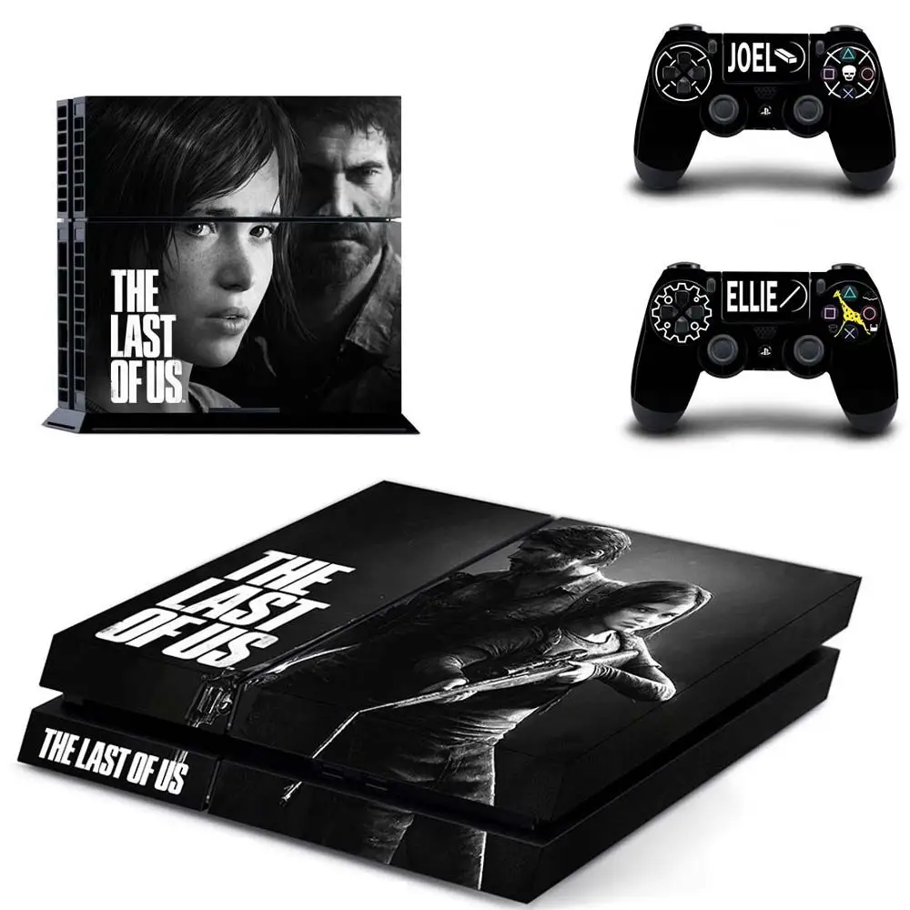 Последний из нас полное покрытие лицевой панели наклейка для PS4 Наклейка для консоли и контроллеров playstation 4 наклейка для PS4 виниловая наклейка