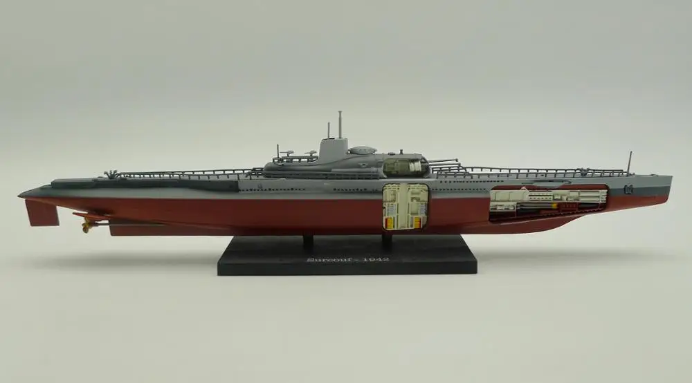 Atlas Diecast U-Boat Military Model Collection 1:350 France Surcouf Submarine 