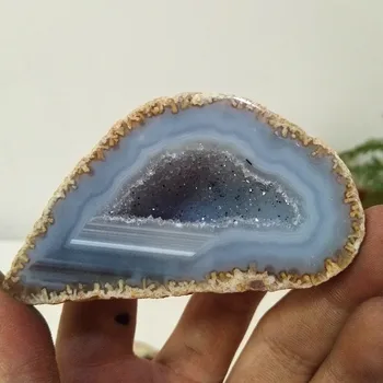 

Naturalstone agate geode Crystal cluster Beautiful home decor