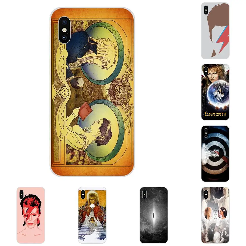

David Bowie Labyrinth Movie Poster For Sony Xperia Z Z1 Z2 Z3 Z4 Z5 compact Mini M2 M4 M5 T3 E3 E5 XA XA1 XZ Premium