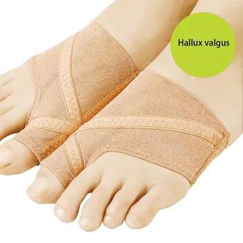 

2Pcs/Pair Ultra Thin Big Toe Hallux Valgus Straighteners Bunion Feet Care Thumb Adjuster Correction Bandage Pain Relieve