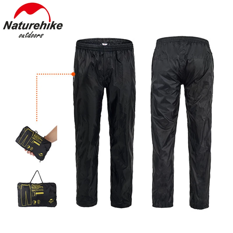 Naturehike водонепроницаемый дождь над брюки для пеших прогулок Рыбалка Мотоцикл
