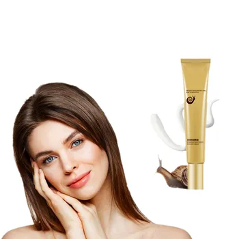 

Glamour nourishing essence snail eye cream peptide collagen anti wrinkle anti aging whitening black eye removing bloated cream