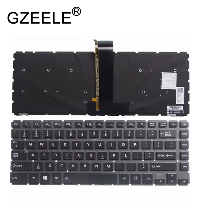 Us Tastiera Per Toshiba L40D-B L40W-C L40Dt-B L45-B E45-B4100 Retroilluminazione Del Computer Portatile