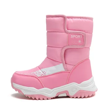 

2020 Fashion Toddler to Big Kids Fur Snow Boots Children Shoes Winter Boots For Little Girls Sport Shoes Kids Short Sneakers