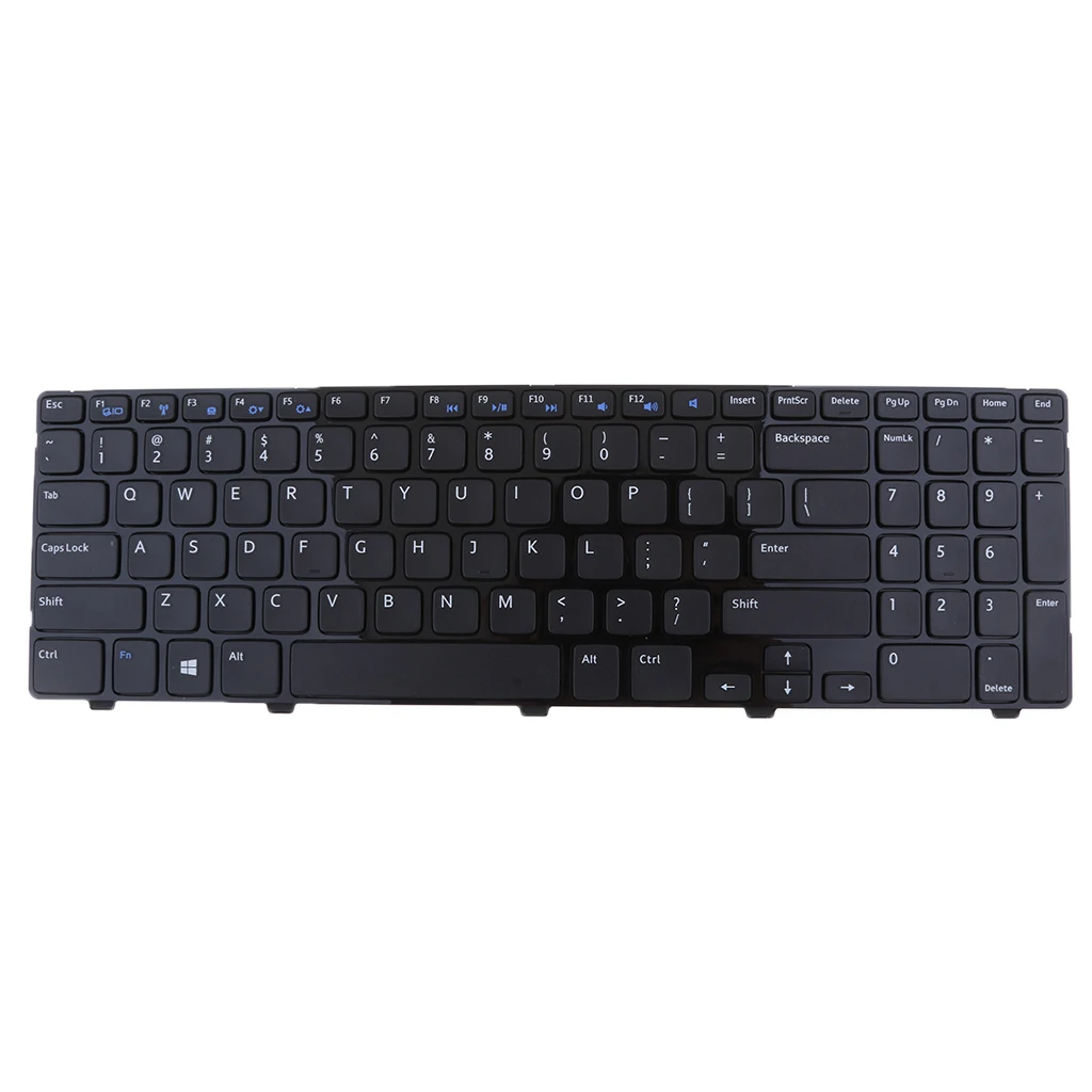 Английская раскладка для замены клавиатура ноутбука Dell Inspiron 15 5R серии 15R 15v 1316 3537