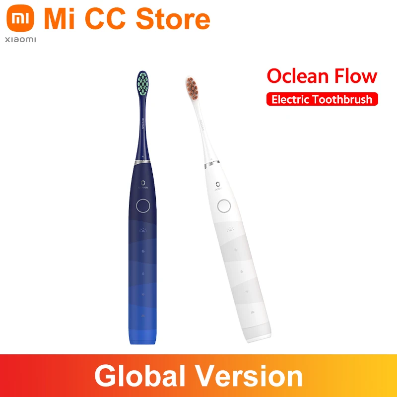 Электрическая зубная щетка Oclean Flow Sonic умная Водонепроницаемая электрическая IPX7