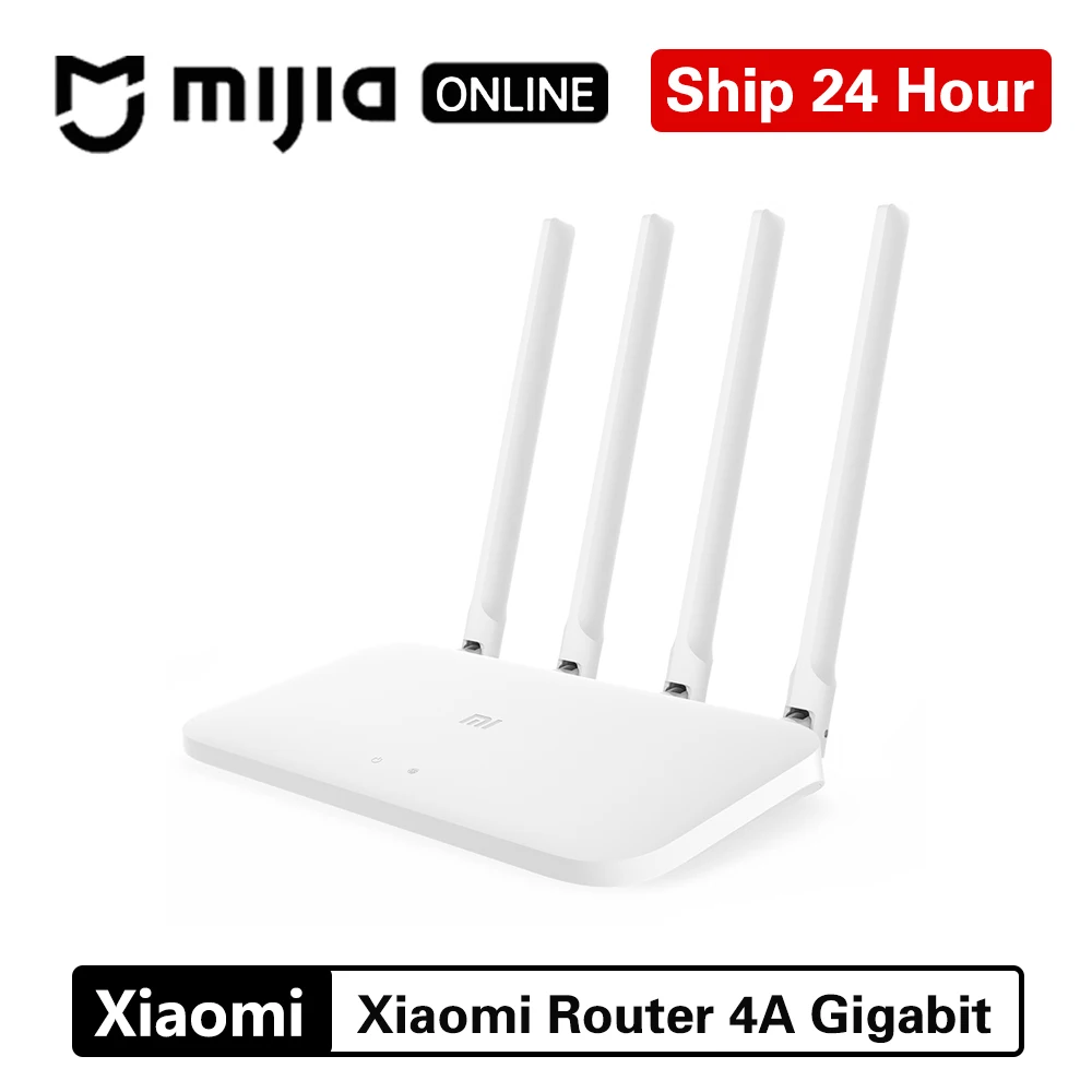 Оригинальный Новый Xiaomi Mi роутер 4A гигабитная версия 1000 М 2 4 ГГц Wi-Fi 5 ретранслятор