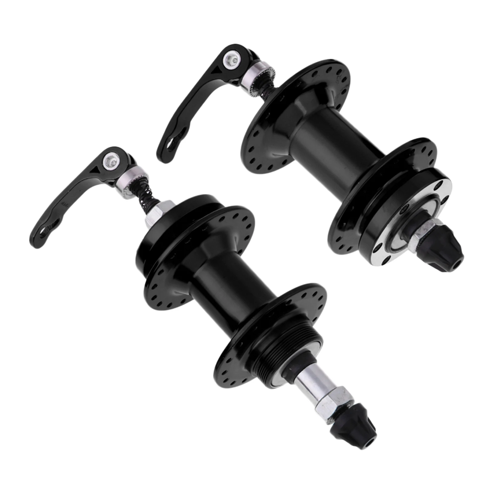 Bicycle Hubs Sealed Bearing MTB Mountain Bike Hubs Quick Release Set 36Holes Disc Brake QR Lever Skewers for 5 6 7 8 Speed