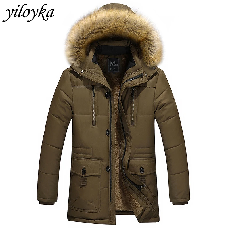 30 градусов, зимняя куртка для мужчин, утолщенная, теплая, парка, большой мех, с капюшоном, пальто, мужские куртки, верхняя одежда, парка, Hombre, пальто для мужчин размера плюс, 8XL