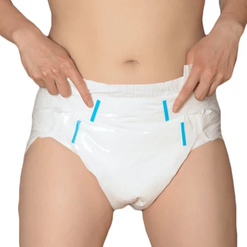 

Soft Pure Beautiful ABDL Diaper Muslim Paper Diaper DDLG Adult Size Diaper Dummy Dom Little Space 8pcs In A Packs
