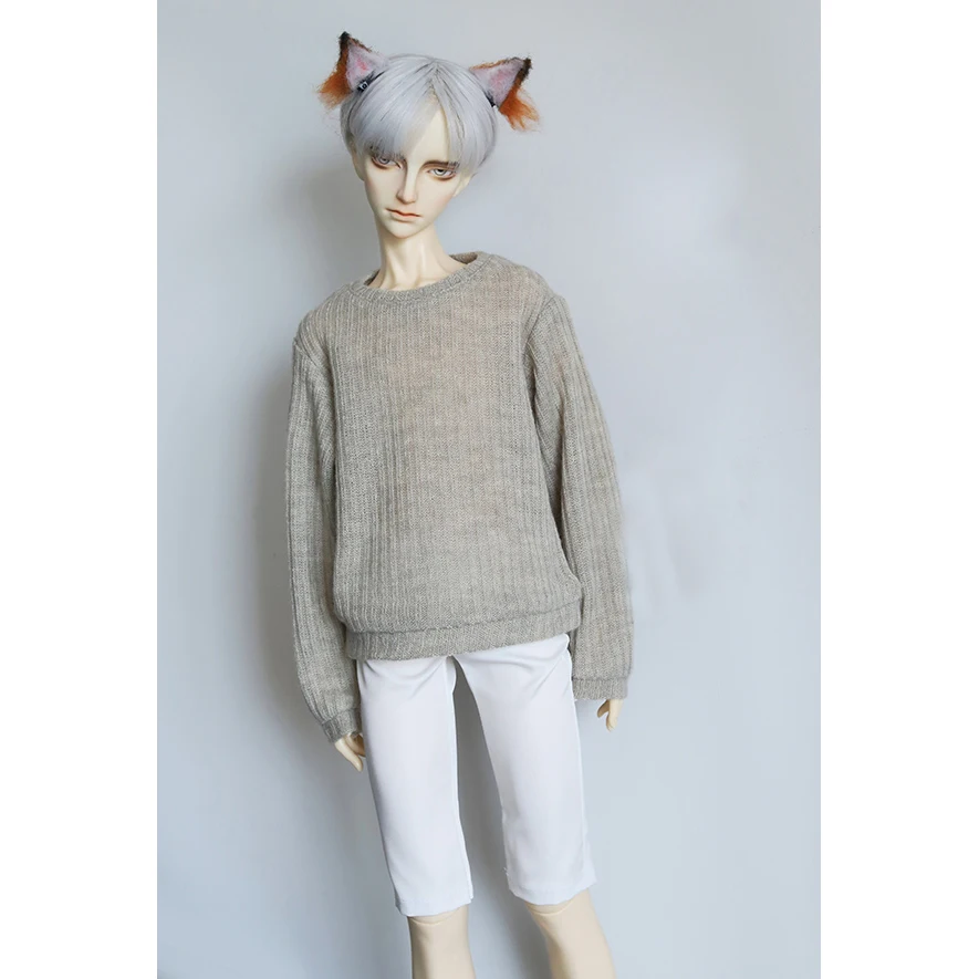 BJD тонкий свитер с капюшоном футболка верхняя одежда для 1/3 1/4 SD17 70 см 24 дюйма