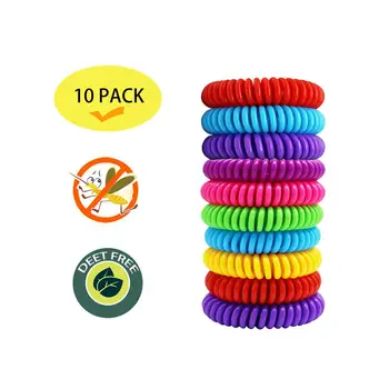 

Mosquito Repellent Bracelet Anti-mosquito Stickers 10 Bracelets And Anti-mosquito Stickers Stay Away From Mosquito Bites