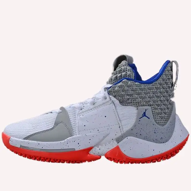 Russell Westbrook 2 basketball boots Jordan Why Not Zer0.2 PF all star Men's Basketball Shoes 40-46 - Цвет: Зеленый