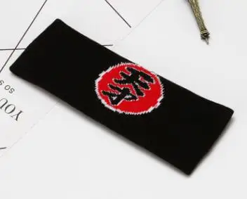 Модная новинка для маленьких мальчиков и девочек, простая эластичная хлопковая повязка на голову, милая повязка для волос, аксессуары - Цвет: black genius