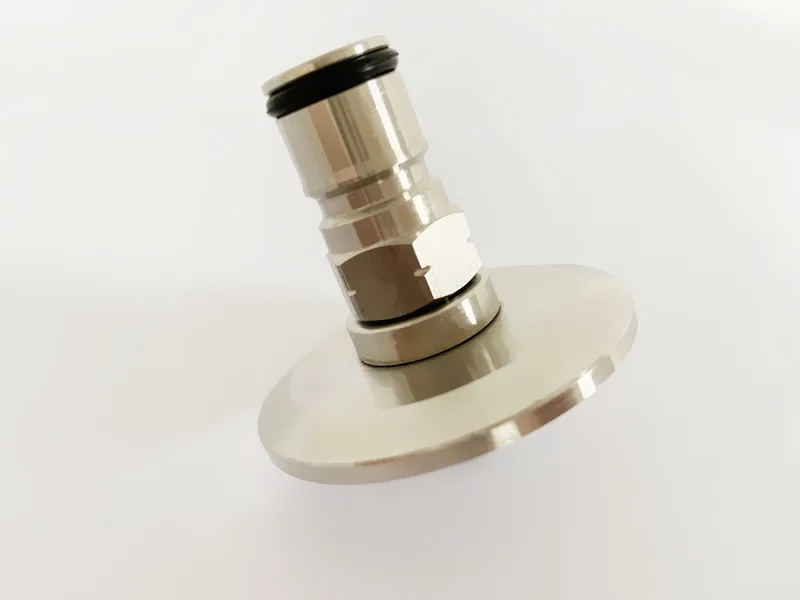 Keg Ball Lock Post & Poppet Female Thread Gas+liquid 19/32" With 1.5" 38mm Od50.5 End Cap Fits