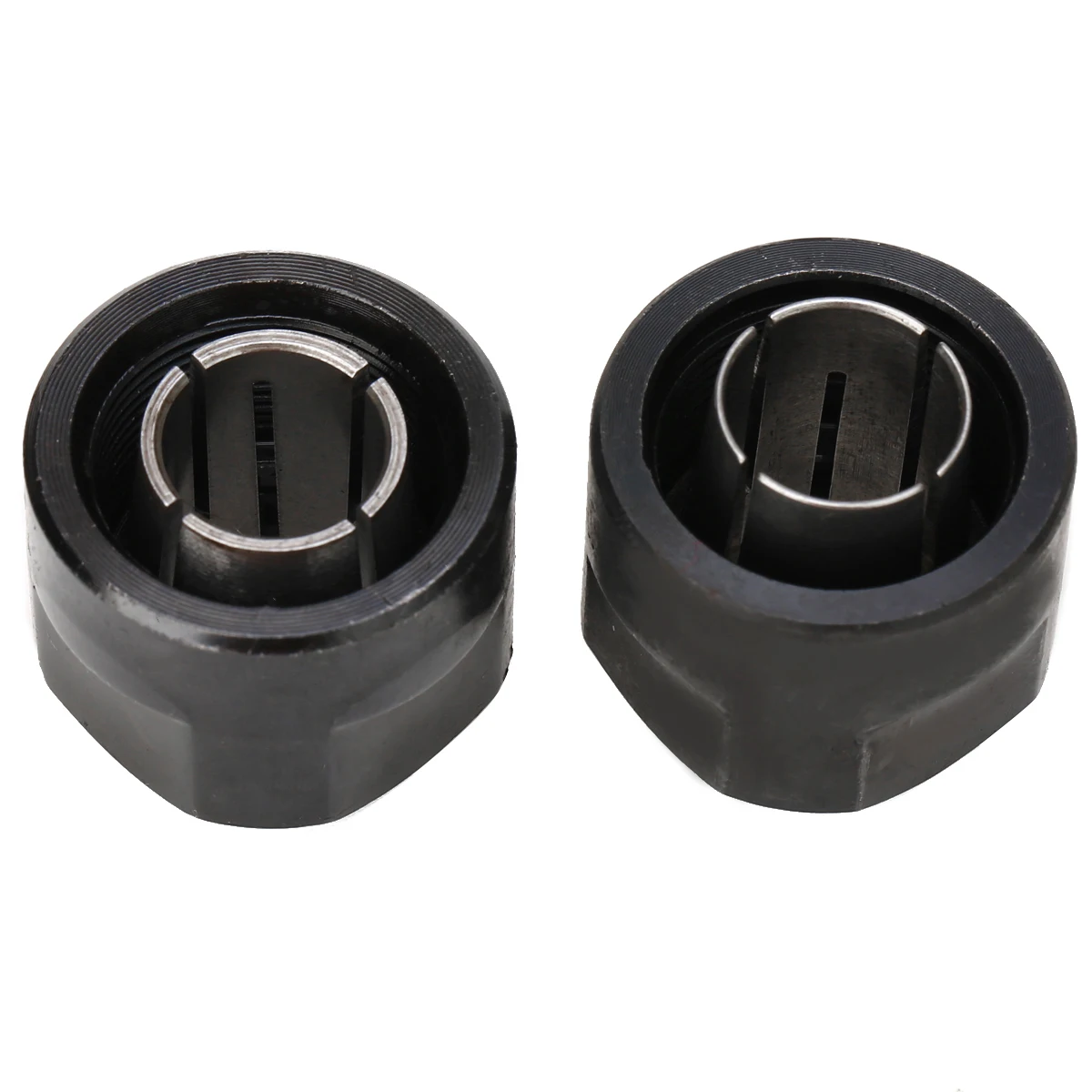 2Pcs 1/2" 12.7mm 12mm Collet Chuck Collet Engraving Trimming Machine Electric Router Collets For HITACHI 23421 For Tool Holder