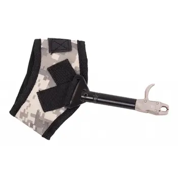 

360 Degree Adjustable Compound Bow Release Aid Thumb Button Trigger